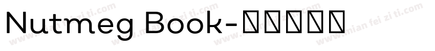 Nutmeg Book字体转换